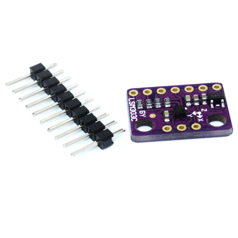 

6 Degrees of Freedom Breakout LIS3MDL Magnetometer LSM303C GY-LSM303C Acceleration Module for Arduino 1 order