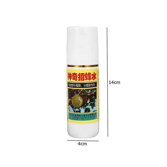 1 Üveg 100Ml-Es Raj Parancsnokok Csali Mézelő Méh Vonzó Kaptár Méhészeti Csapda Szerszám Méhészet Nem Toxikák Biztonságos Minőség - Image 6
