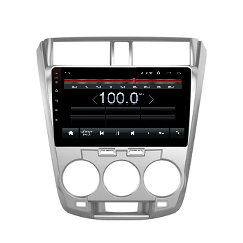 R Way Android автомобильный Dvd Gps мультимедийный плеер для Honda City 2006 2007 2013 2014 2G + 32G 10 1
