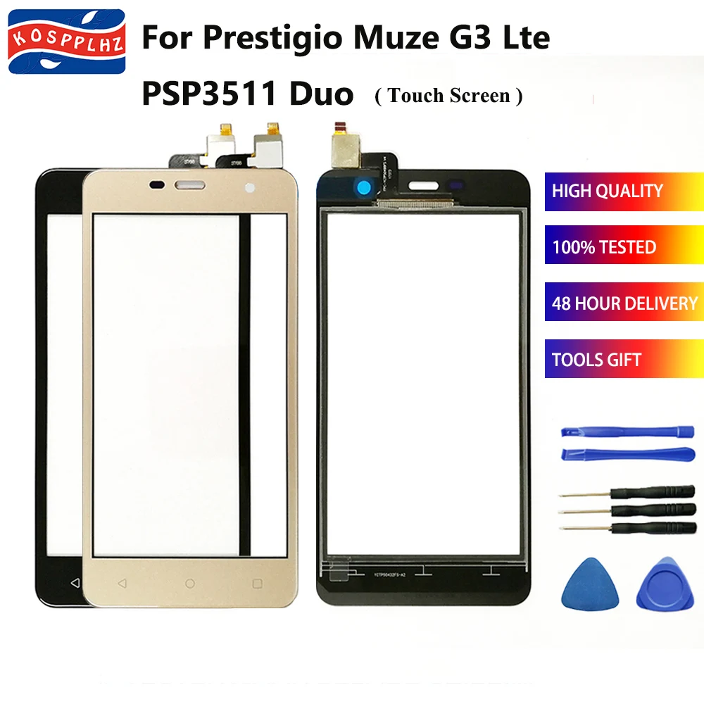 Для Prestigio Muze G3 Lte PSP 3511 Duo 3511DUO сенсорный экран дигитайзер стеклянная панель 100%