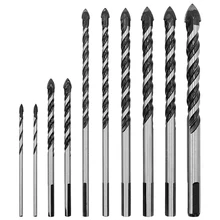 10pcs Ceramic Wall Drill Bits Ceramic Tile Drill Bits Masonry Drill Bit Set for Glass Brick Concrete Wood 10pcs Ceramic Wall Drill Bits Ceramic Tile Drill Bits Masonry Drill Bit Set for Glass Brick Concrete Wood
