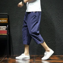 Летние льняные шорты мужские модные брендовые пляжные шорты дышащие мужские повседневные шорты удобные размера плюс 5XL крутые мужские шорты