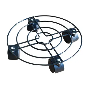 

Indoor Outdoor Plant Caddy With Wheels Heavy Duty Iron Potted Plant Flower Pot Rack Stand Holder 66CY