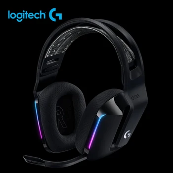 

Logitech G733 LIGHTSPEED Wireless RGB Gaming Headset PRO-G DTS Headphone:X 2.0 surround sound for PC Windows macOS PlayStation