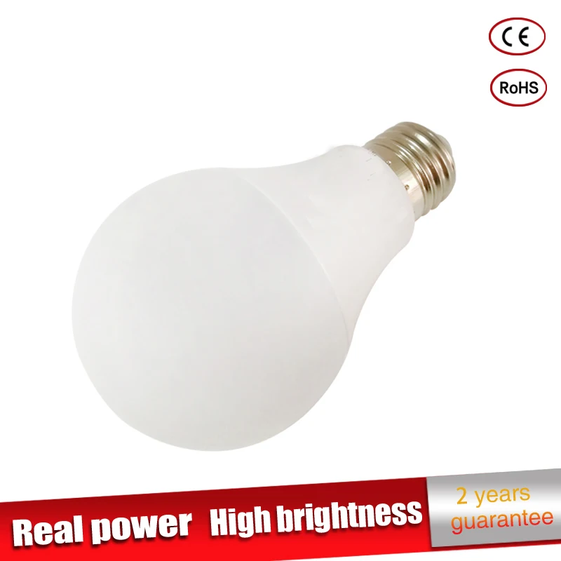 Real power Led Lamp E27 LED Bulb B22 110V 220V 230V led Light bulb 3W 5W 7W 9W 12W 15W SMD2835 lampadas led candle light
