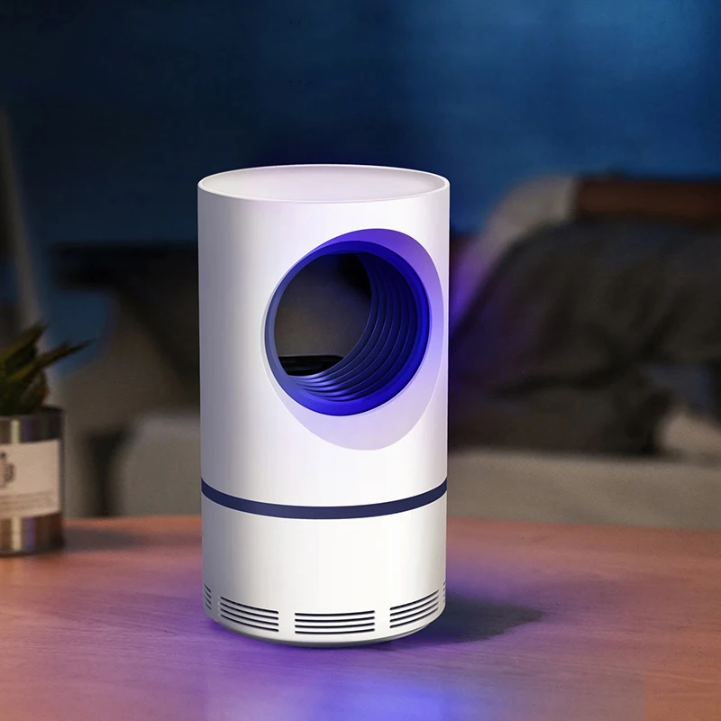 Бытовая модель USB от комаров, цилиндрический ультрафиолетовый светильник низкого напряжения, безопасный, энергосберегающий, эффективный, для борьбы с вредителями