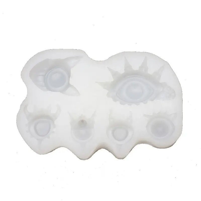 Eye Resin Mold Turkey Evil Eye Lucky Pendant Silicone Molds Jewelry Making Tools
