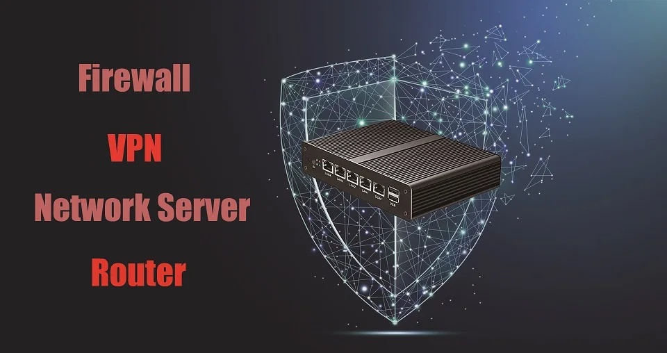 Причастником Мини ПК мини-сервер Pfsense OS J1900 4 ядра 4 LAN 1080 P 12 В мини настольный компьютер маршрутизатор сервер