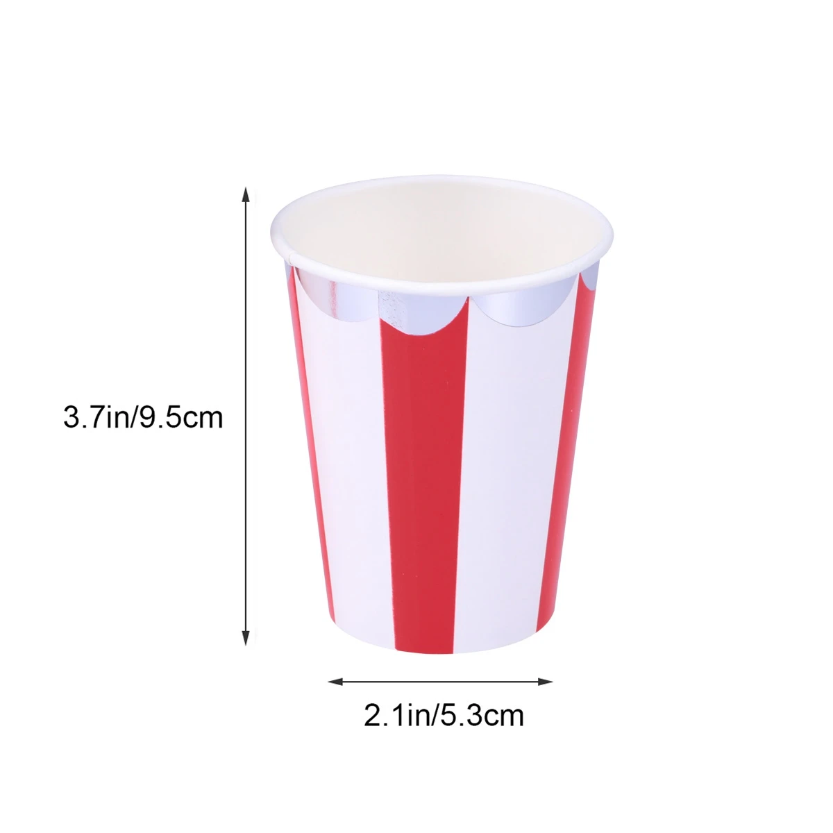 8 шт одноразовые чашки подарочная упаковка лоток полосатый узор чашки тиснение бумажный стакан для сока 270 мл на праздник день рождения вечеринка