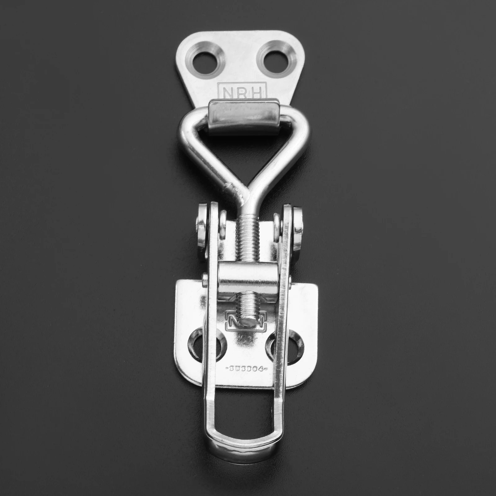 Adjustable Spring Loaded Toggle Case Box Chest Trunk Clamp Latch Catches Hasp 1Pc Durable Stainless Steel Furniture Fittings furniture hardware,toggle latches,decorative latches,buckle clamp