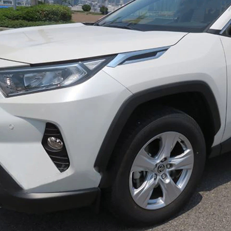 Для Toyota RAV4 RAV 4 фары век брови полосы Крышка передняя голова противотуманная фара отделка ободок автомобильные аксессуары