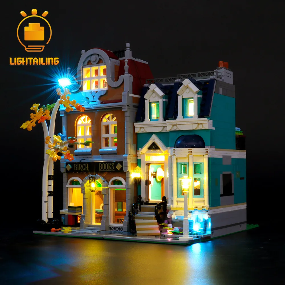 Lightailing Led Light Kit Voor 10270 Boekhandel Bouwstenen Set (Niet De Model) Speelgoed Voor Kinderen