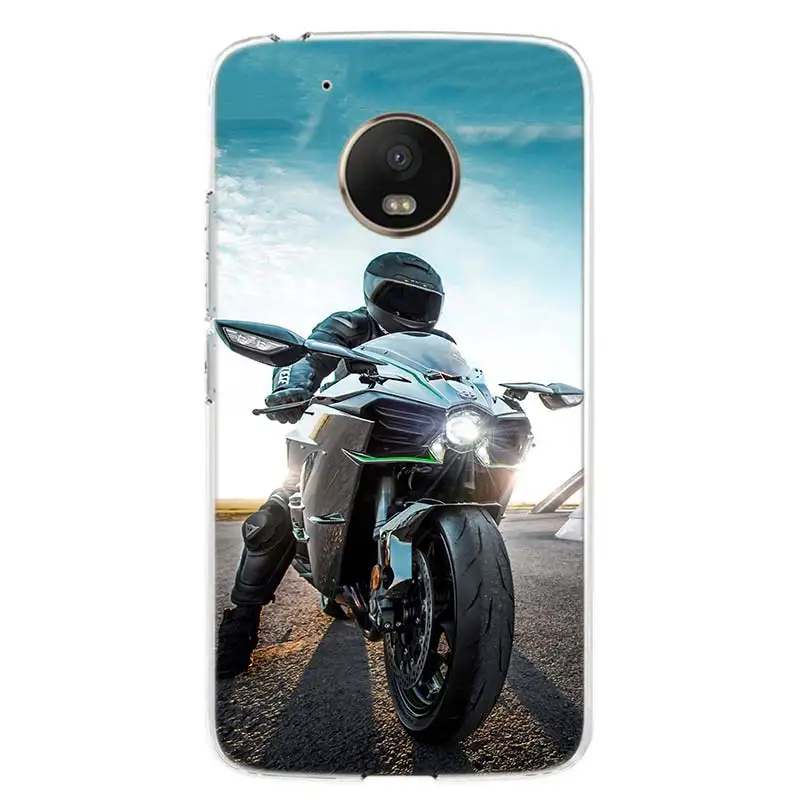 Moto Cross moto rcycle спортивный чехол для телефона для moto rola moto G7 G6 G5S G5 E4 Plus G4 E5 Play power EU подарок подходит с рисунком Coqu - Цвет: TW270-2