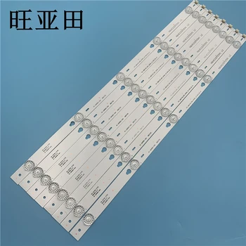 

48" TV LED Backlight Strip For 4C-LB4805-HQ4 TOT-48D2700-8X5-3030C-V3 4C-LB4805-YHEX1 4C-LB4805-YHEX2 48HR330M05A1 V2