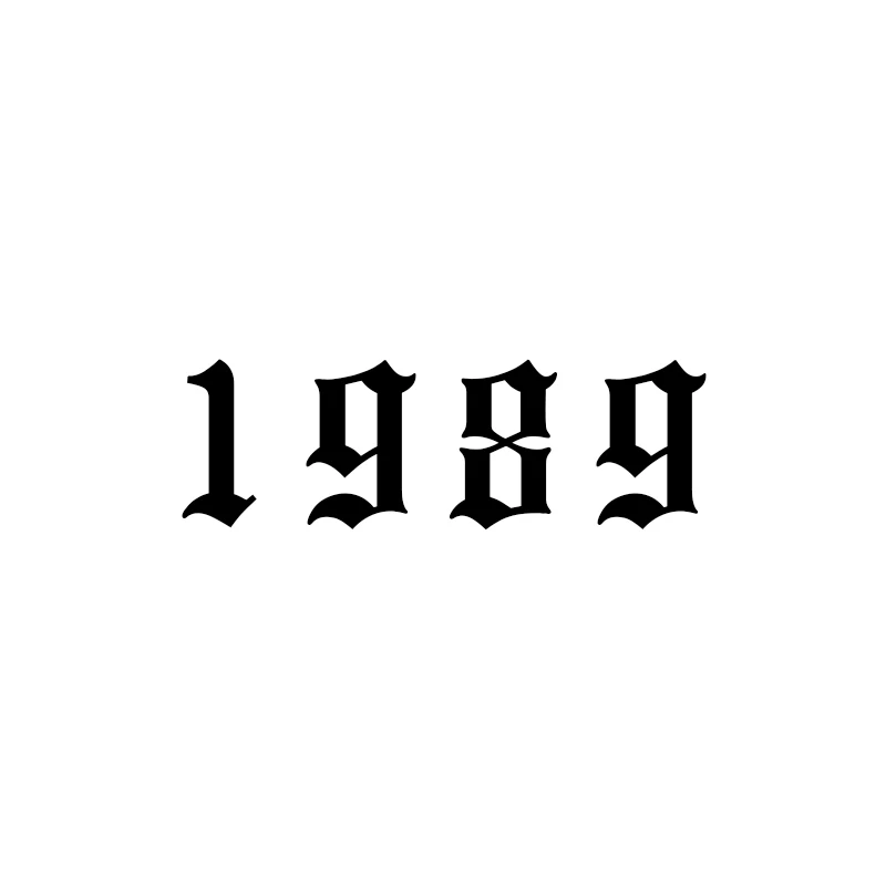 1989 Нержавеющая сталь кольца для Для женщин старинном английском номер кольца Для мужчин Anillos Hombre ювелирные изделия Год 1997 1998 1999 Для мужчин кольцо Bagues Homme - Цвет основного камня: 1989