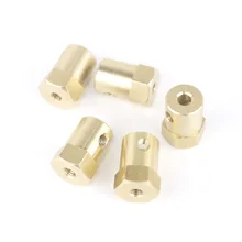 Латунный Шестигранный Соединитель шины 3,4, 5,6, 7 мм смарт-маленькие автомобильные аксессуары
