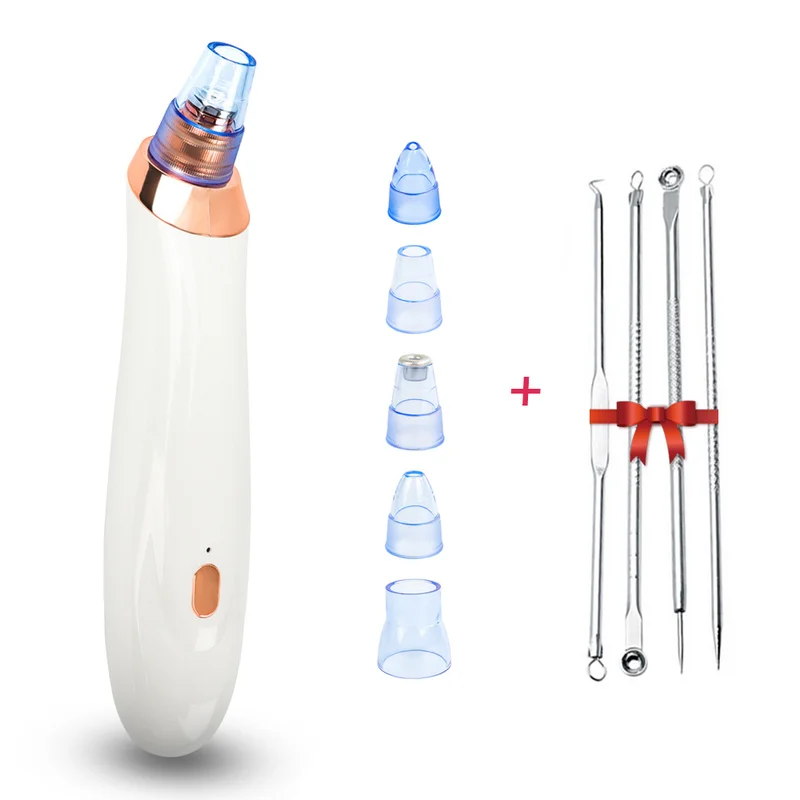 

Blackhead Remover Face Deep Pore Cleaner Acne Pimple Removal Vacuum Suction Facial SPA Diamond Beauty Care Tool Skin Care