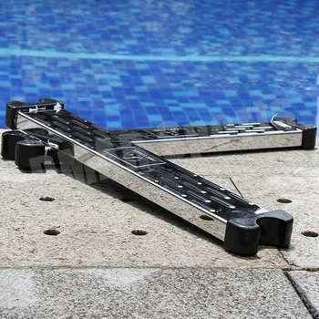 

JEYL Swimming Pool Pedal Ladder Accessories Tools Durable Stainless Steel Equipment Water Sports With Screws Rung Steps Fittings