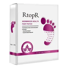 Полынь для здоровья пластырь для ног детоксикации китайская Кнопка тревожного вызова для улучшения сна Детокс, красота здоровья ног, выводит токсины