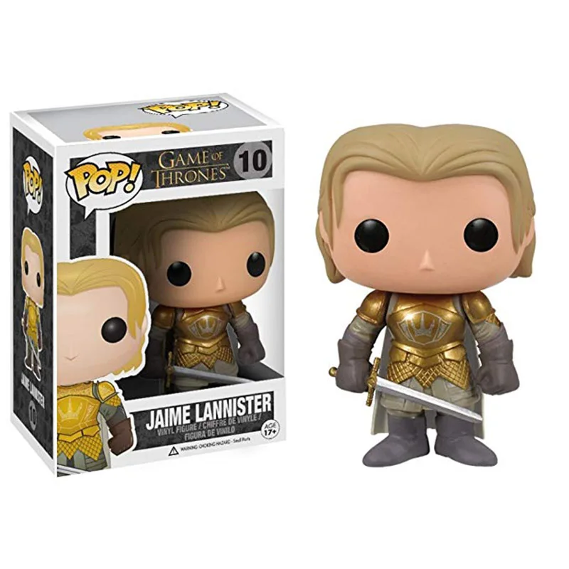 With Box FUNKO POP Игра престолов ночной король Джон Сноу дрогон фигурка Коллекционная виниловая модель рождественские игрушки для детей Подарки - Цвет: With Box