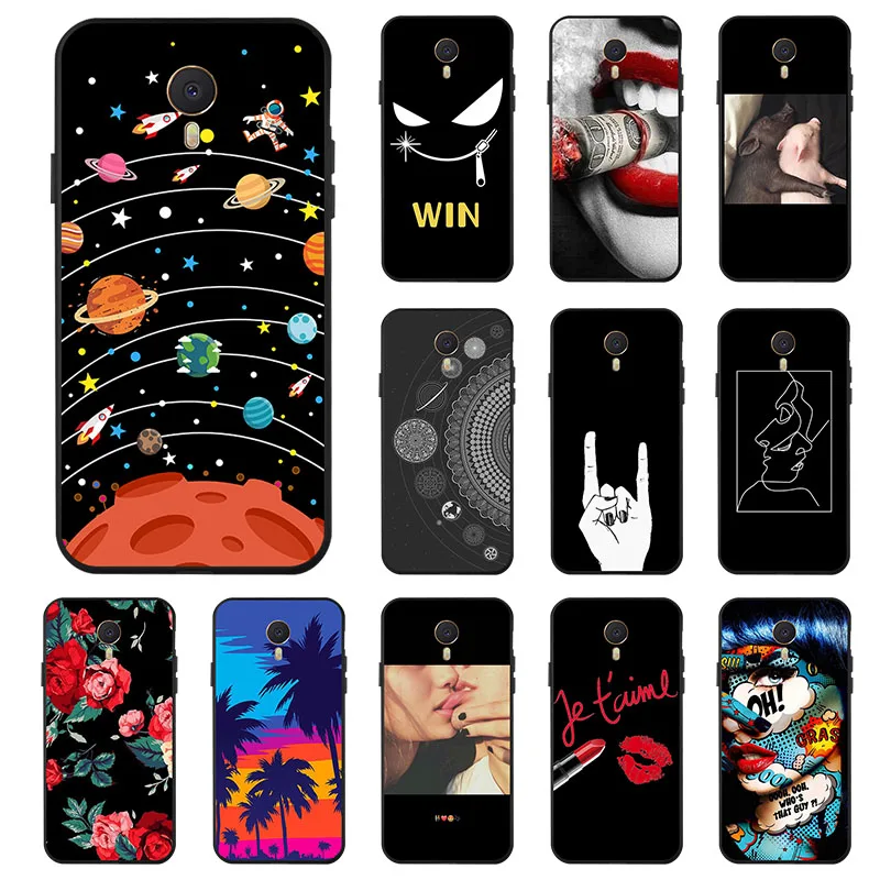 

Silicon Soft TPU case For MEIZU M5 note Case Cover Matte Painting Black Painted Cases For Meizu M6 M5 note back cover
