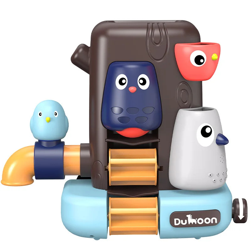 DIY Kids Bath Toys Wall Suction Cup Marble Race Run Track Bathroom Bathtub Baby Play Water Games Toy Kit for Children 11