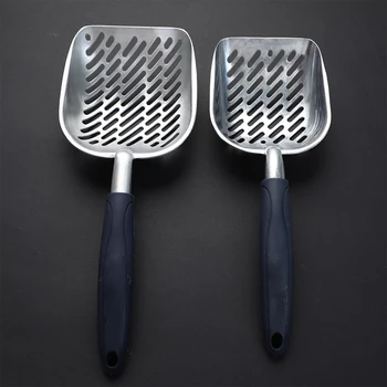 Long Handle Metal Cat Litter Scoop 1