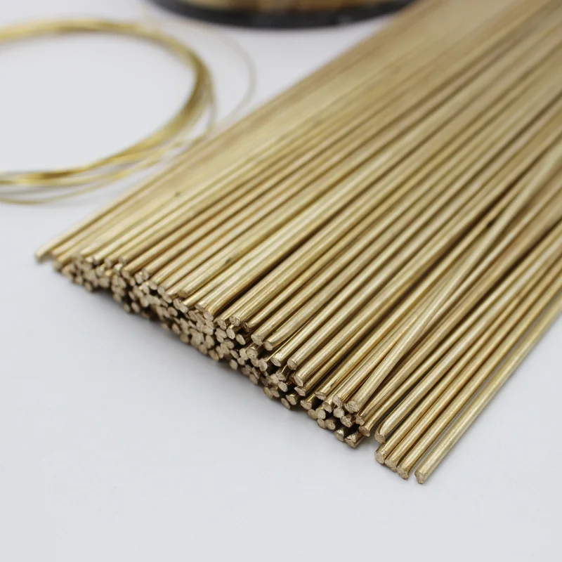 1.6mm to 3mm Brass Welding Rods Wires Sticks 250mm Length Wire Electrode Soldering Rod For Brazing Soldering Repair Tools