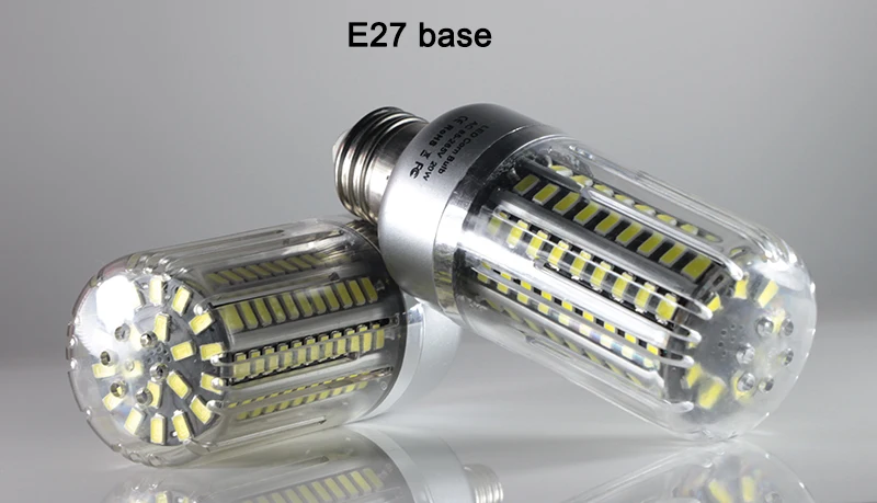 Лампада led e27 E14 лампочка 20 Вт высокой мощности 110 В 220 В супер яркое Домашнее освещение алюминиевый прожектор Свеча E 27 энергосберегающая