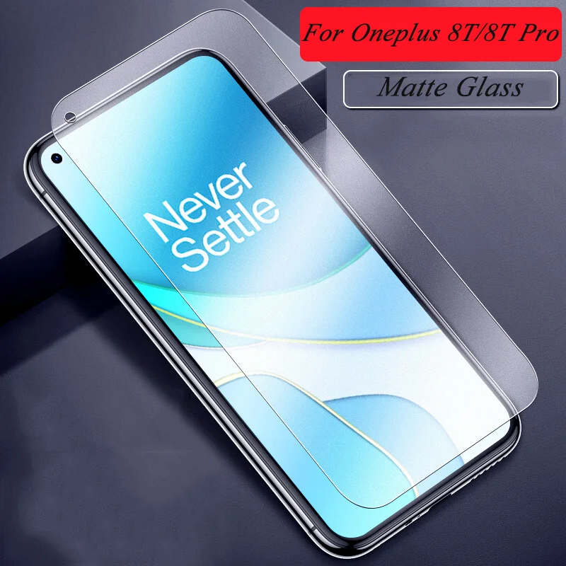 For Oneplus 8T Pro 5G Matte Tempered Glass Frosted Screen Protector OnePlus8T One Plus Full Cover Protective Film | Мобильные