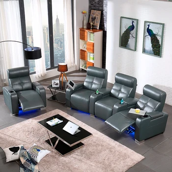 

Living Room Sofa Muebles de sala Multi-function Sofa Recliner Sectional Sofa Deluxe Upgrade Chair Bedroom Furniture