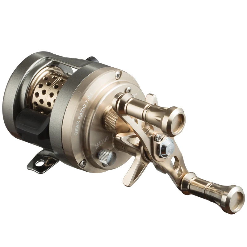  10BB 7.0:1 Drum Wheel Fishing Reel Carretilha De Pesca Wedkarstwo Trolling Reel Left Right Handed R