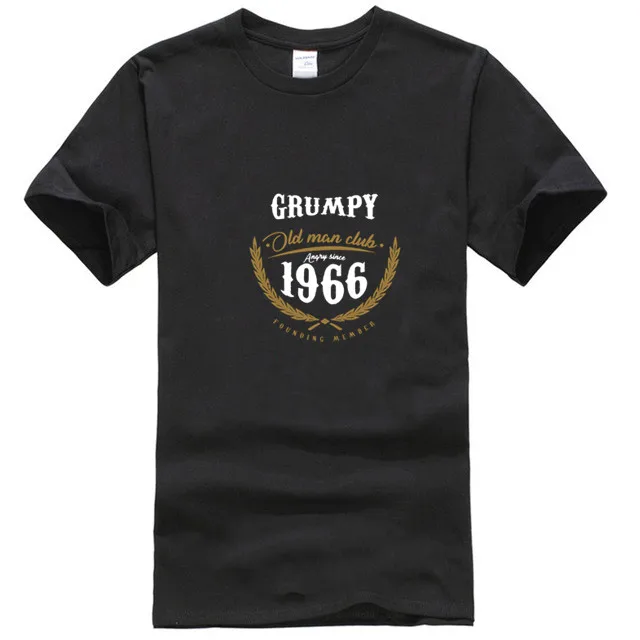 Мужская футболка Grumpy старики клубы зла с 1966 года для женщин и мужчин | одежда