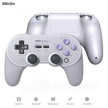 WUIYBN 8Bitdo Sn30 Pro+ геймпад беспроводной джойстик Bluetooth игровой контроллер для nintendo Switch PC macOS Android