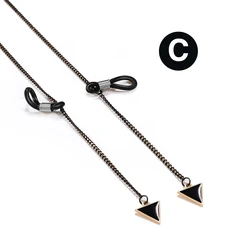 Sleek Metal Eyewear Chain Lanyard (GRAY)