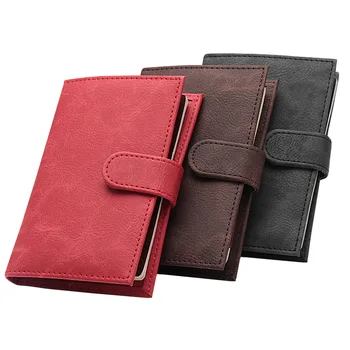 

High Quality Retro business PU Leather Hasp Wallet Travel Passport Holder Protector Covers Passports Organizer Holder