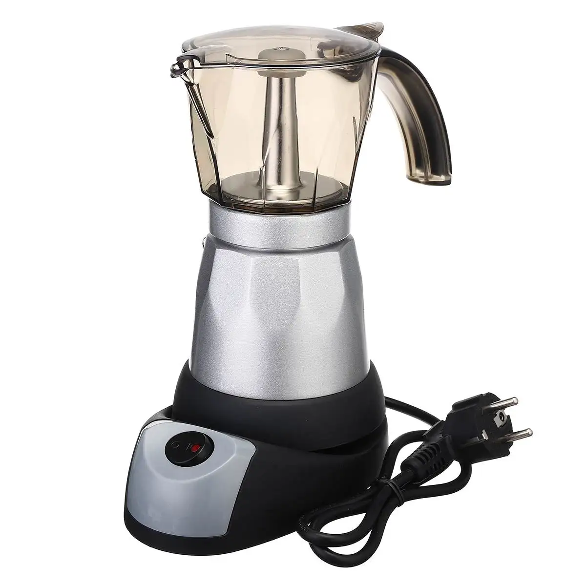

110/220V 400W Espresso Italian Mocha Maker Coffee Percolators Electric Moka Pot Portable Electric Office Coffee Maker EU/US Plug