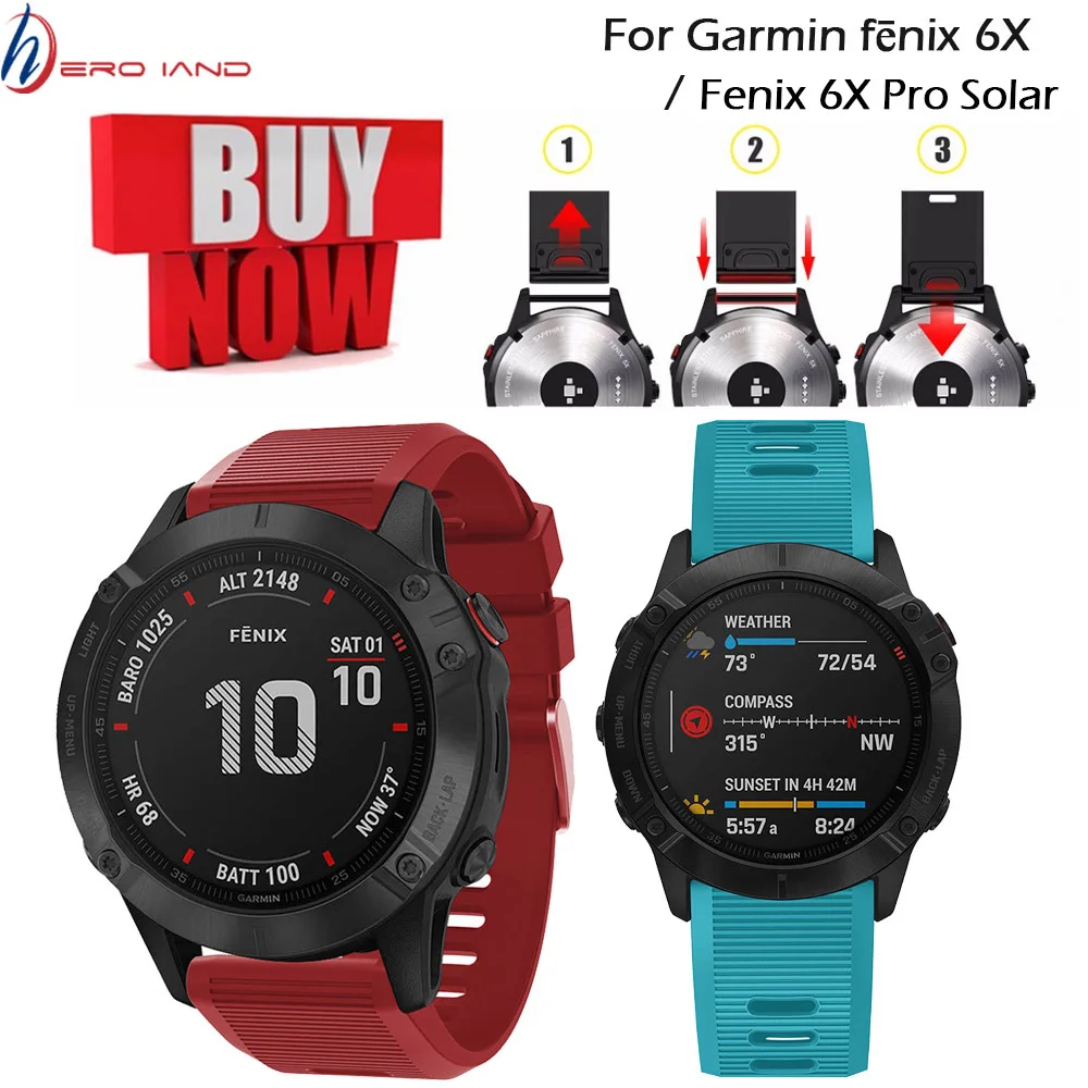 4 for garmin fenix 6X