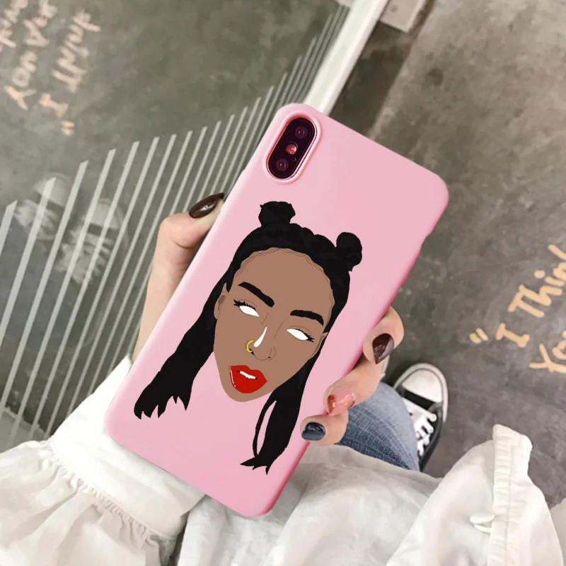GYKZ Модный чехол для iPhone 7 XS MAX XR X 10 8 6 6s Plus с забавной девушкой мягкий силиконовый