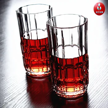 

2 Pcs set high quality fashion home bar lead-free whiskey glass cups 0901-68