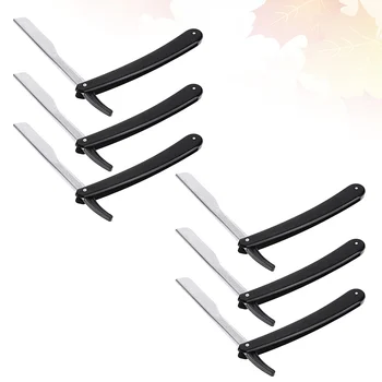 

6pcs Shaver Men Safe Barber Cutting Tool Shaver Beard Razor Manual Razor Cutter