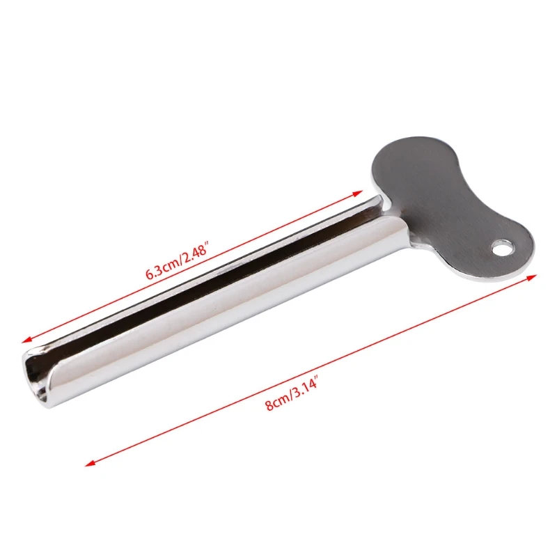 Stainless Steel Toothpaste Squeezer Multifunctional Plastic Cream Tube Squeezing 1pc