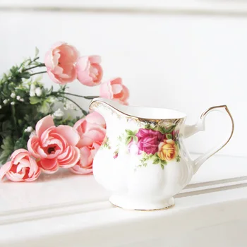 

Bone Porcelain British Milk Tank Milk Tea Afternoon Tea Accessories Coffee Set Accessories 150ml