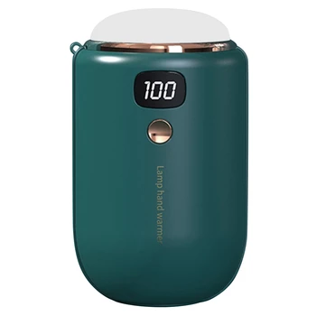 

Rechargeable Hand Warmers Portable Pocket Hand Warmer LED Electric Handy Heating Warmer Emergency Power Bank