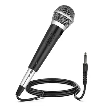 

YS-226 Unidirection Microphone Wired Handled Microphone Dynamic Moving Coil Mic for DVD/KTV Karaoke Microphone