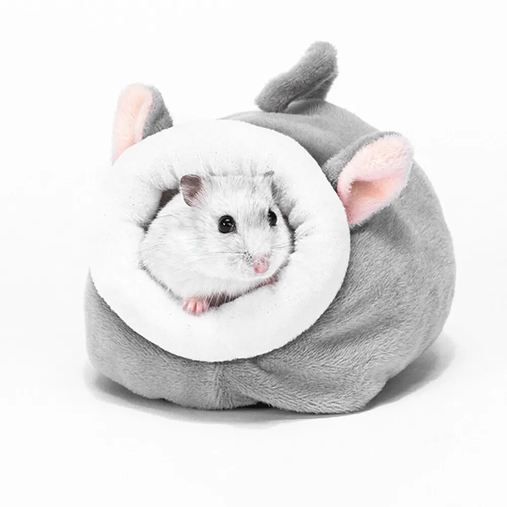 Pet Cage for Hamster Accessories Bed Mouse Cotton House Small Animal Nest Winter Warm For Rodent/Guinea Pig/Rat/Hedgehog New | Дом и сад