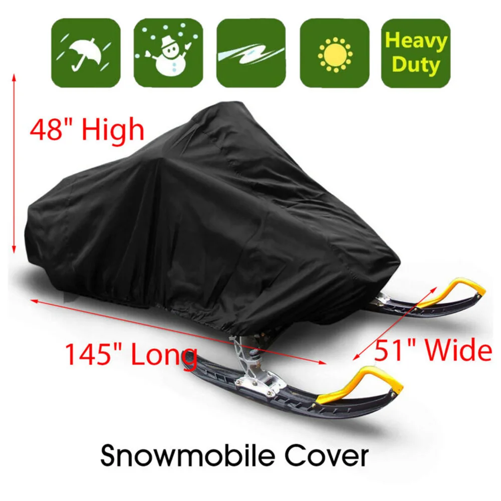 

Accessories Snowmobile Cover 1pc Trailerable Waterproof Sled Full Storage