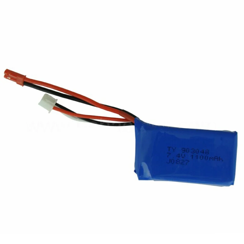 Power Tool Battery For Wltoys A949 A959 A969 A979 K929 1/18 Rc Car LiPo Battery 7.4V 1100mah 25c A949 27 Part