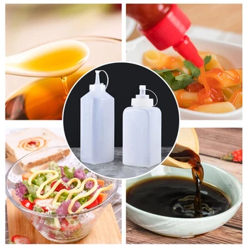 

800ml Squeeze Bottle Jam Tomato Salad Sauce Dispenser Condiment Dressing Ketchup 11UA