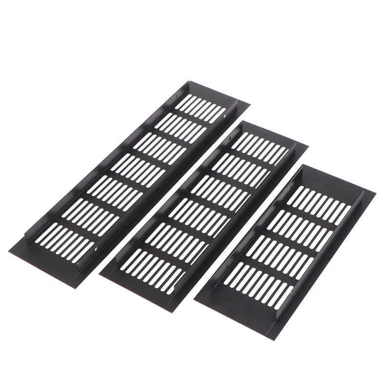 Vents Perforated Sheet Aluminum Air Vent Ventilator Grille Cover Ventilation For Closet Shoe Air Conditioner Home Decor Cover air vent grille